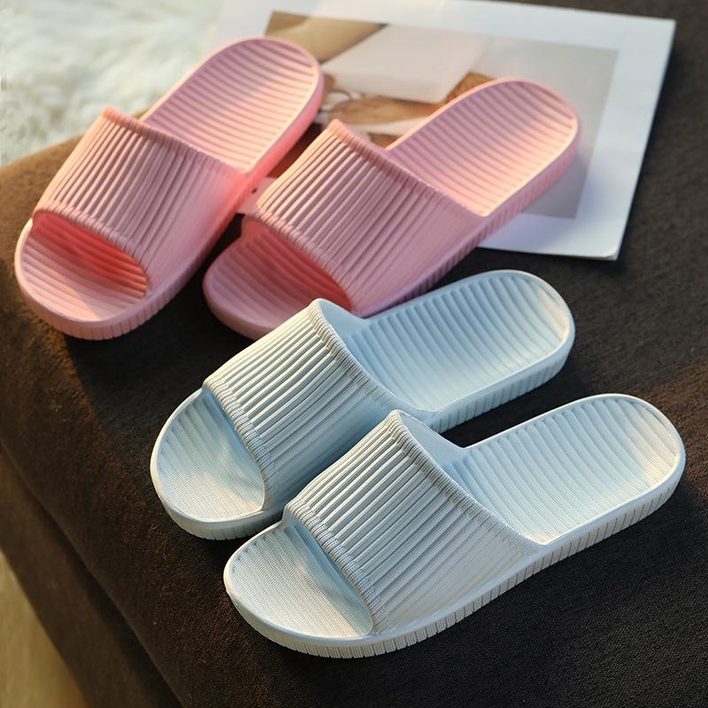 Women's & Men's Summer Indoor Non-Slip Thick Sole Bath Slippers