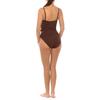 Women's Retro Underwired Swimsuit with Belt MM1N615