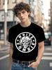 Zombie Circle Logo Graphic Tshirt Graphic Tshirt - Black ...