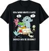 NEU Wie viele Nächte pro Woche sollte man lesen 6–7 Lehrer T-Shirt
