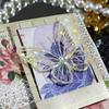 Creative Colorful Butterfly Sticker Handbook,1 Bag of 20pcs Butterfly Island DIY Collage Material Decorative Stickers