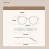 Anti-blue Light Glasses For Women Without Makeup Large Frame Polygonal Myopia Glasses Frame MH9092