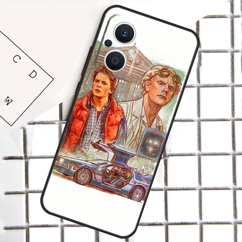 Back to the Future Case For OPPO Reno 8 Lite 4 5 6 7 10 Pro 4Z 5Z 8T OPPO Find X5 X6 Pro X2 Neo X3 Lite Cover