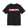 Unisex Erwachsene Lässiges Grafik HILTI Elektrowerkzeuge Logo T-Shirt Marineblaues T-Shirt...