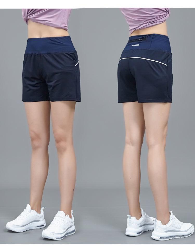 Women's Quick-Dry Sports Shorts with Pockets for Running, Fitness, Yoga, Tennis, Summer Wear