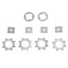 10 PCS Differential Gasket for ARRMA 6S Mojave 17 for Kraton 18 RC Car Replacement Differential