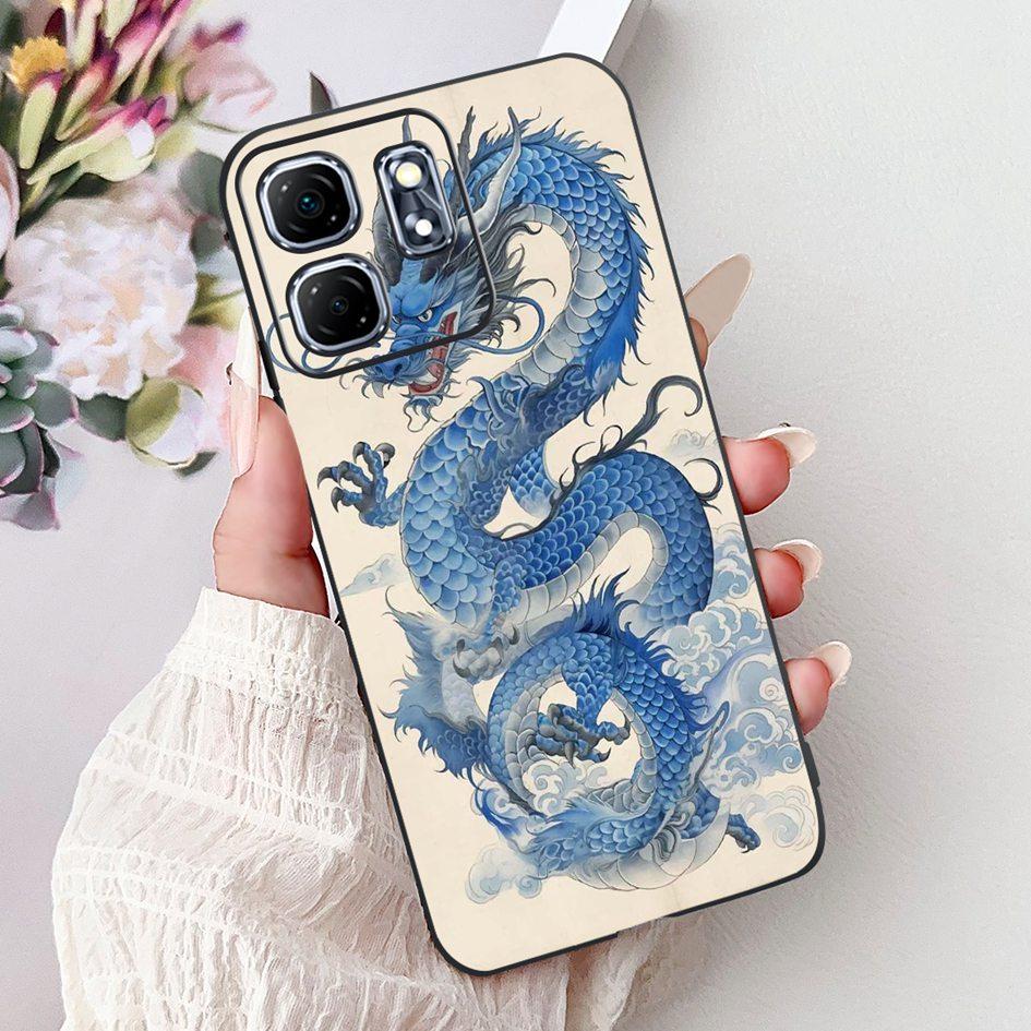 For Infinix Hot 50i Case X6531 New Fashion Flower Love Heart Pattern Soft Silicone Cover For Infinix Smart 9 Smart9 X6532 Bumper