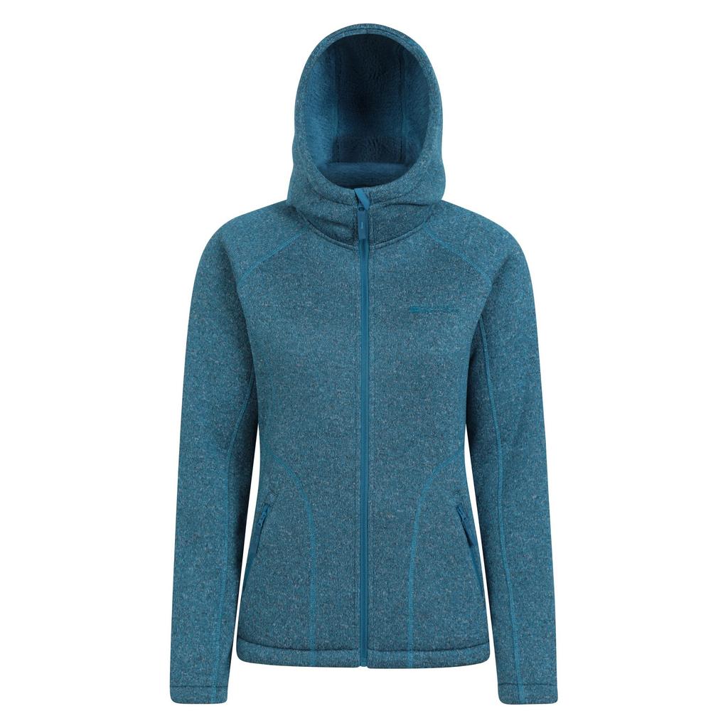 Mountain Warehouse Womens/Ladies Nevis Faux Fur Lined Full Zip Hoodie