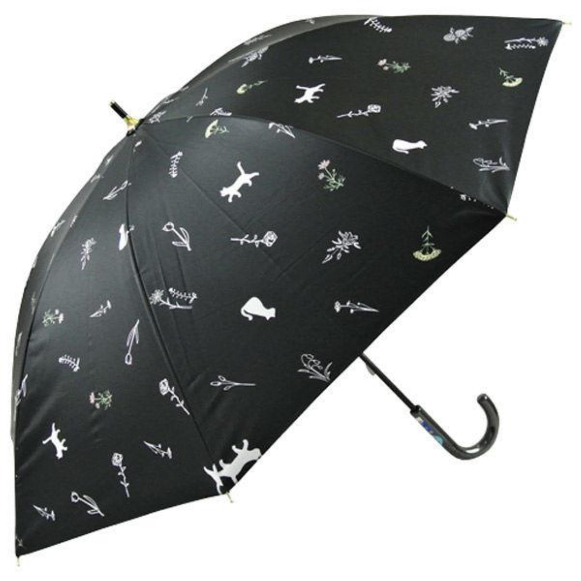 

Базовый стандартный длинный для солнечной и дождливой погоды Защита от ультрафиолета 100 Специальный внутренний свет Тепло Ручной черный зонт, зонтик, погода, женский, легкий,