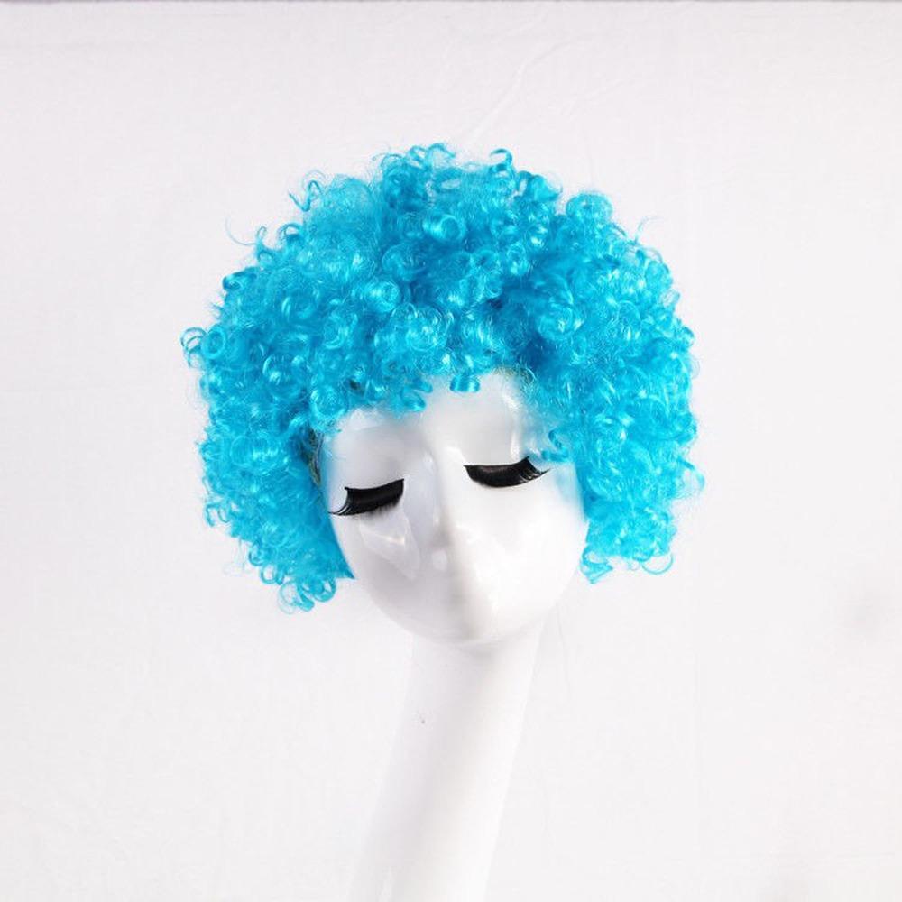 Lustige Perücke Afro Lockig Clownperücken Synthetische Perücken Halloween Cosplay Haare Kostümparty
