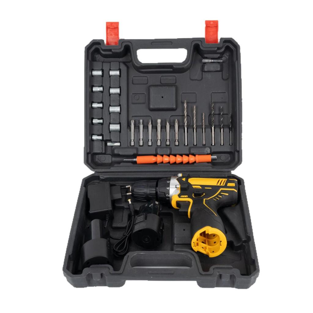 12V Lithium Battery Cordless Drill & Screwdriver Set - Multitool for DIY Projects