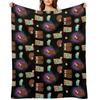 Tide mice collage Throw Blanket bed plaid Large Sofas Giant Sofa Blankets