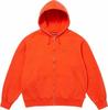 Small Box Zip Up Hooded Sweatshirt Orange (26FW)