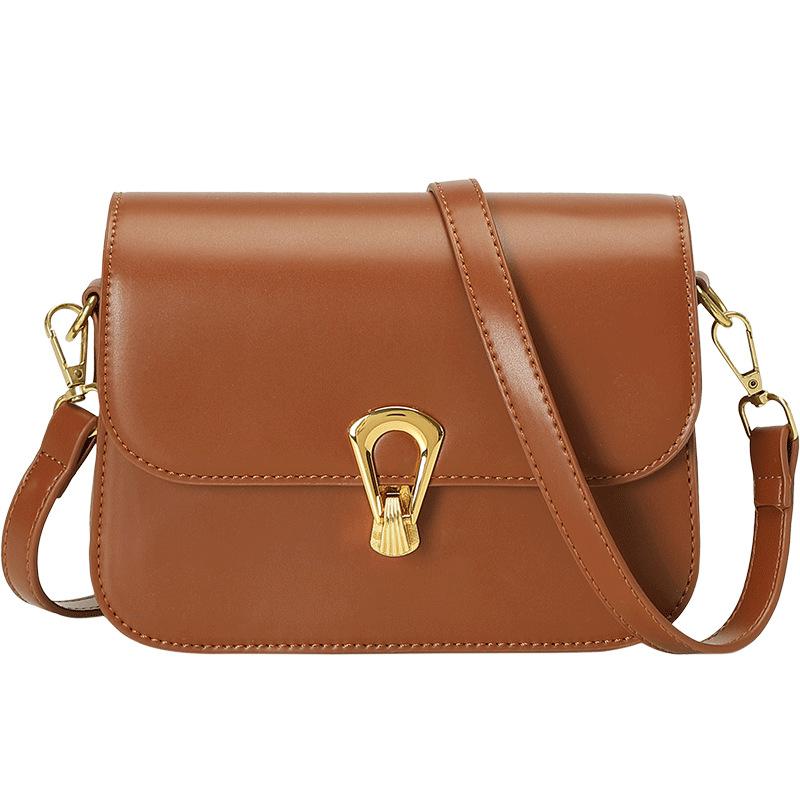 New Summer Style Trendy Simple and Versatile One Shoulder Crossbody Small Square Bag Tofu Bag Casual Bag Korean Style Fashion Women's Bag