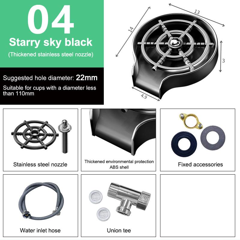 Pohármosogató konyhai mosogatókhoz, csésze mosogató, konyhai kiegészítők, ezüst rozsdamentes acél, kefés tisztítóeszközök