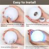 1/6 Pack Swimming Pool Floating Lights IP68 Waterproof LED Spherical Pool Light Luminous Ball Outdoor Garden Party Wedding Decor