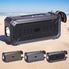 Solar Bluetooth Speaker Flashlight FM Radio TF USB MP3 Music Player Rechargeable