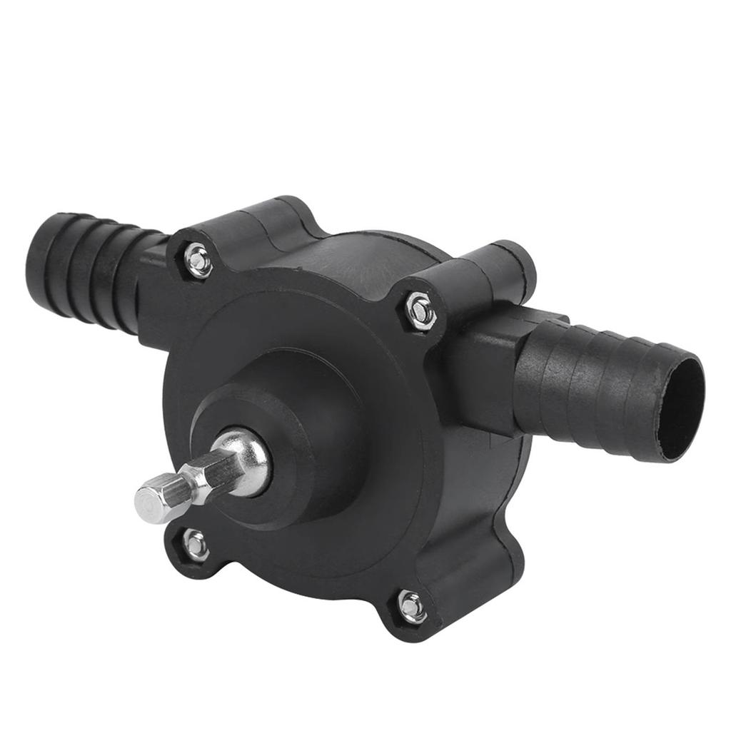 Hand Electric Drill Pump Self Priming Fluid Water Transfer Mini Portable Centrifugal Pump