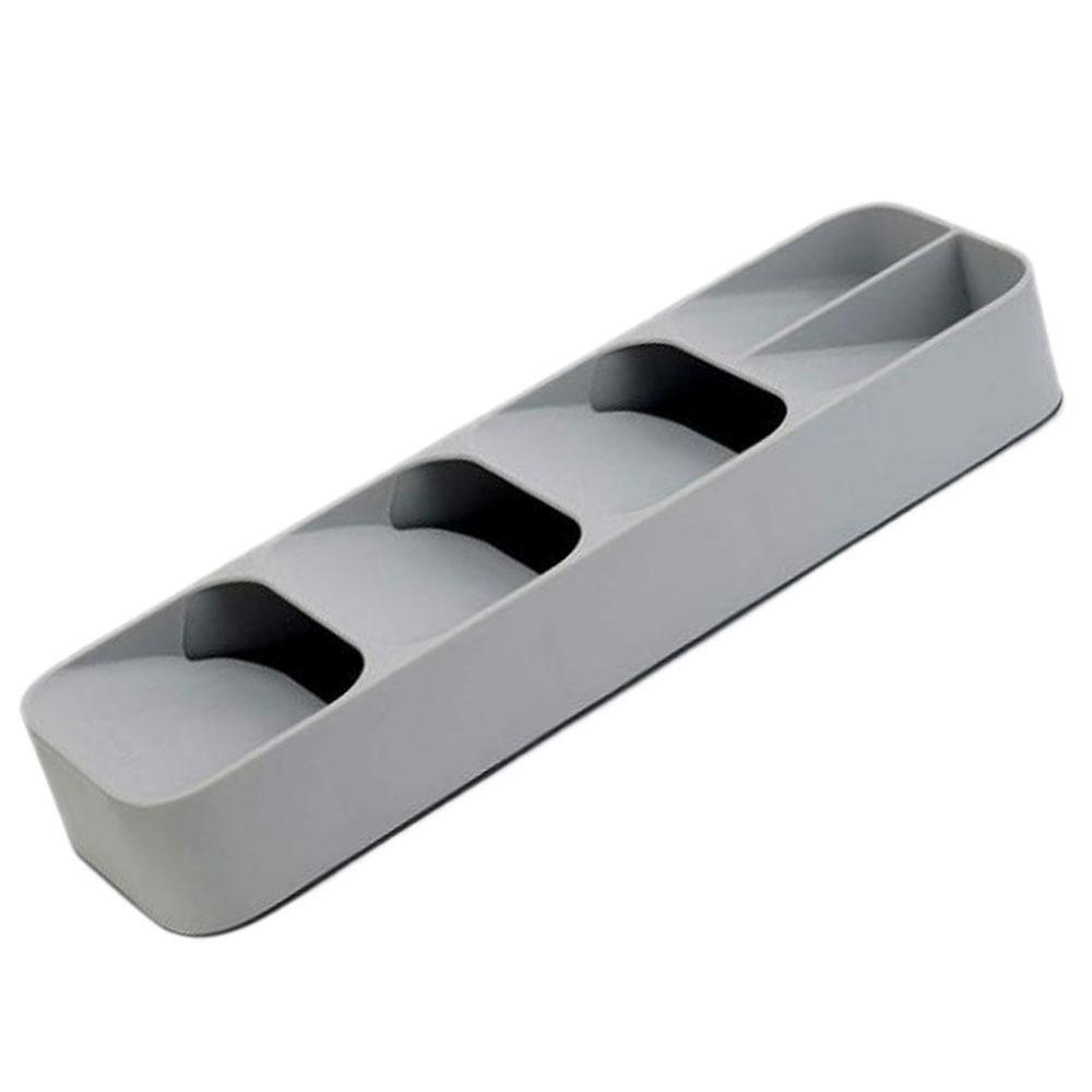 Multi-layer Kitchen Drawer Organizer Tray Spoon Knife Fork Cutlery Separation Storage Box Cutlery