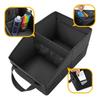 Flexible Oxford Fabric Car Organizers Storage Box With Handle for Tools Groceries Convenient Transport Neat Inner Spaces