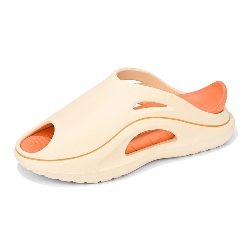 

Deodorant men s slippers summer indoor home home home non-slip and wear-resistant personalized sandals couple s outdoor beach shoes 45