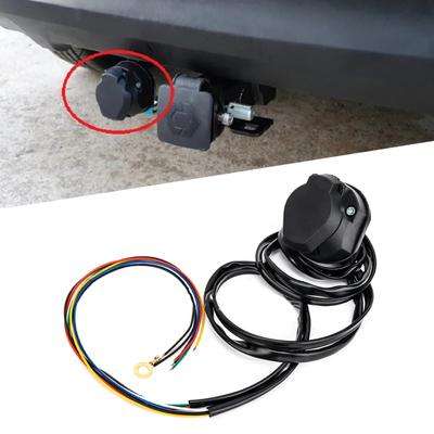 Sada 7žilových kabelů pro přívěs Sada zásuvek pro přívěs 7pinová elektrická sada E-Kit Kabeláž pro přívěs Tažný hák Příslušenství k automobilu