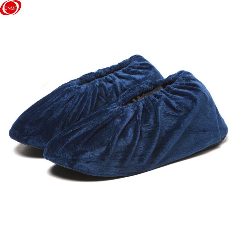 CNMF Washable Non-Slip Fleece Shoe Covers