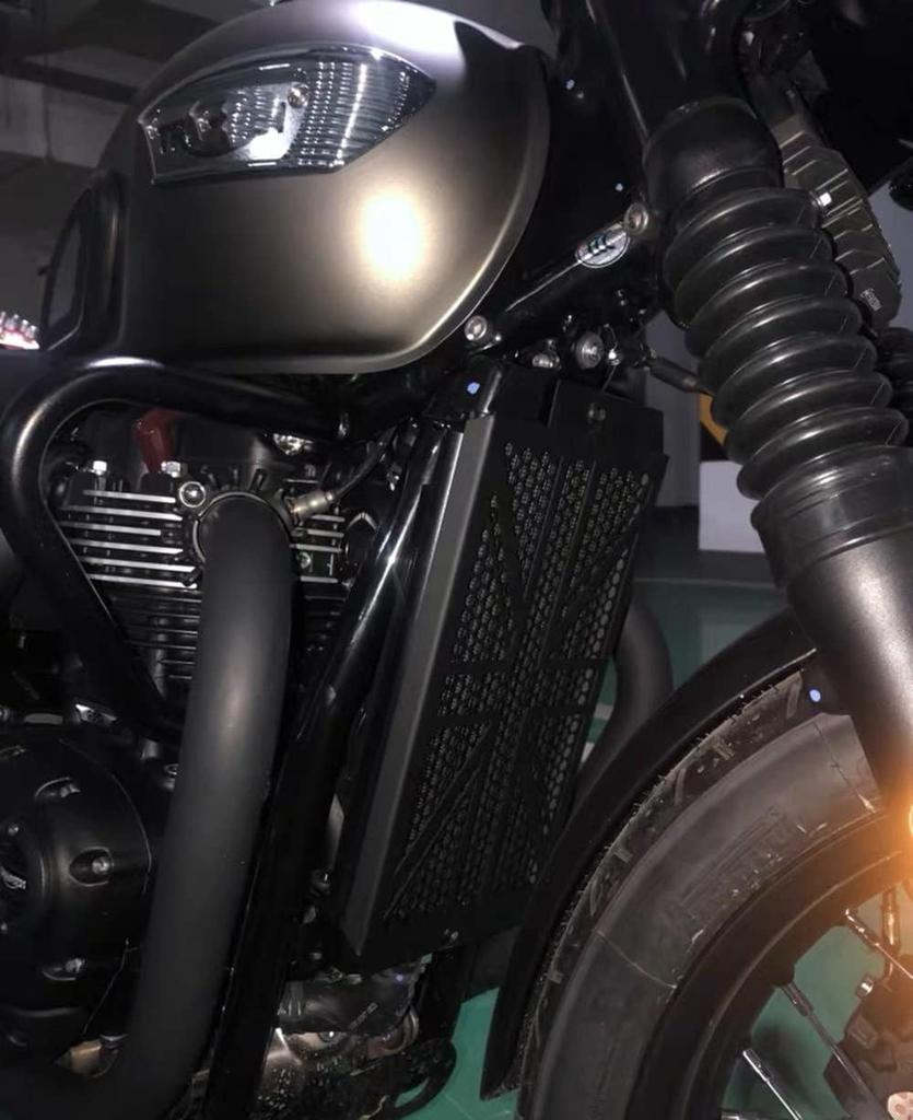 Vlfn Motorrad Kühlergrill Abdeckung Schutz Triumph Bonneville T100 Speed Twin Scrambler Für