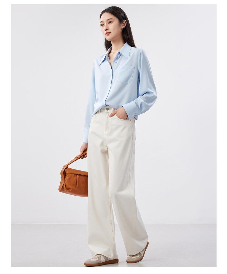 Rongtai Women's Lightweight Non-Iron Cloud-Like Shirt – Spring 2026 Versatile Commuter Top