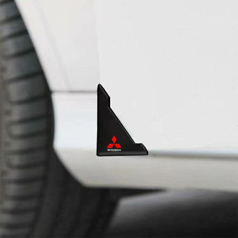 2 Stück Autotür Eckenschutz Aufkleber Auto Styling Für Mitsubishi ASX I200 Outlander Pajero Eclipse Lancer