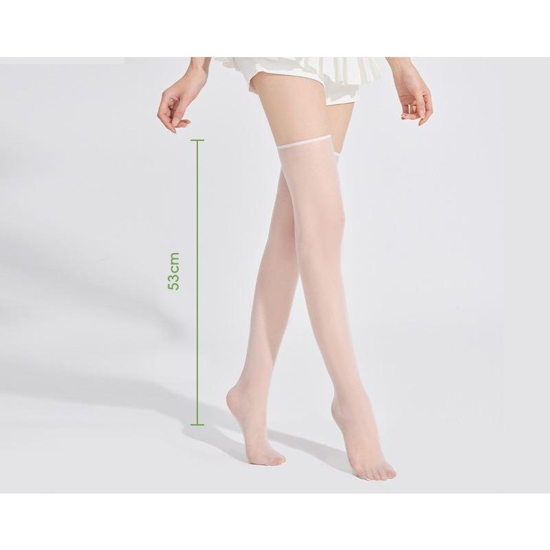 Pineapple Socks, Anti-snagging Silk Calf Socks, Ultra-thin Silk Socks, Women's Thin Flesh-colored Half-length Beauty Socks, Mid-calf Crystal Socks