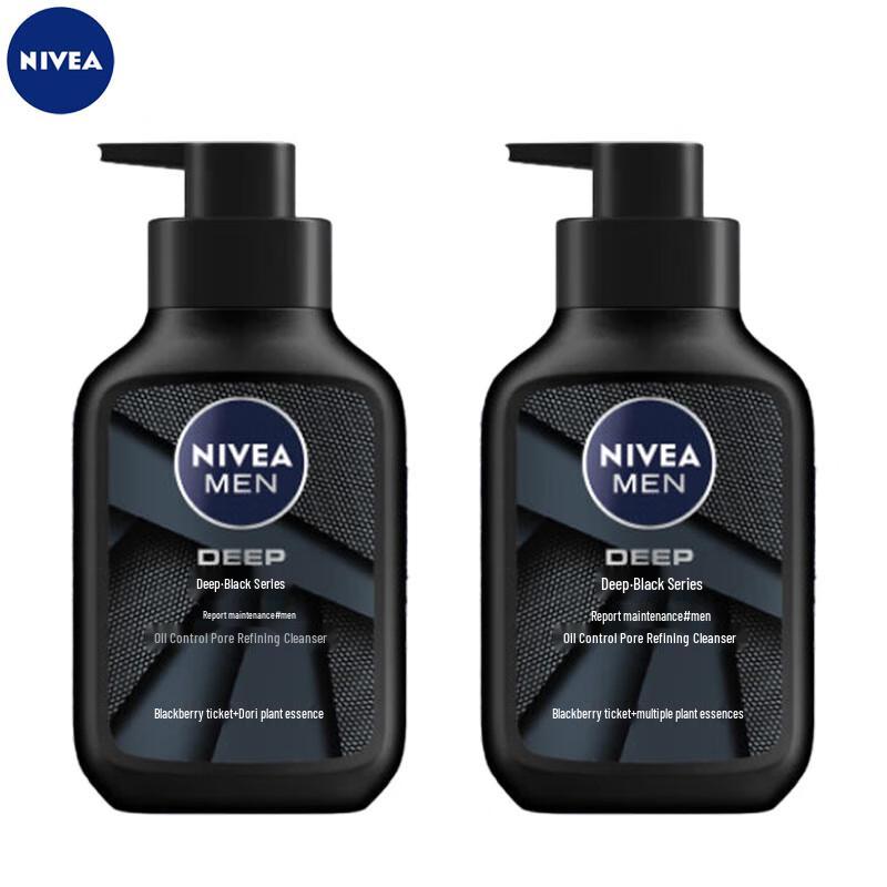 NIVEA Men Deep Clean Контроль жирности Гель для умывания