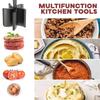 Multi-Function Kitchen Chopper: Meat, Potato, Salad & Tomato Slicer, Rice Stirrer, Grinder & Mixing Shovel