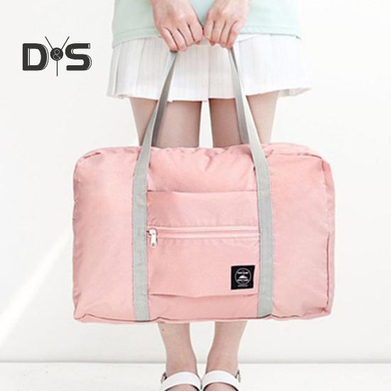 Foldable Travel Duffel Bag Tote Carry-on Luggage Bag Large Capacity Waterproof Portable Storage Bag with Zipper