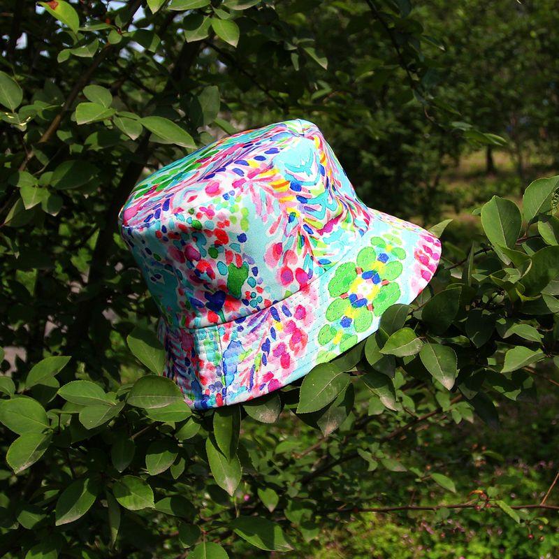 

Snow Hill Island Breathable Sun Protection Women s Outdoor Sun Hat Dot Print Free size (56-58cm)