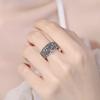 Retro Taotie Ring For Men Chinese Mythology Open Ring Unisex Handmade Jewelry Designer Gift Lover Accessories