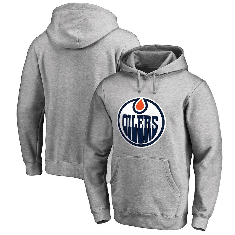 Individuell anpassbarer NHL Oil Kings Übergrößen Hockeytrikot Hoodie für Herren