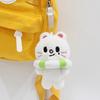 Keychain Plush Pendant Anime Stuffed Figure Wearing Swim Ring Throw Pillows Keychain Pendant Room