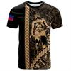 Harajuku 3D Philippinisches Nationalwappen Aufdruck T-Shirt Philippinen Maori Stammesstile Grafik-T-Shirts Mode-T-Shirts Kleidung
