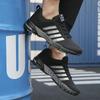 Męskie Sneakersy Moda Oddychająca Siatka Wygodne Czarne Buty Sportowe Antypoślizgowe Outdoorowe Casualowe Buty do Biegania Męskie Zapatillas Hombre