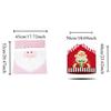 Soft Xmas Dinner Chair Seat Cover Snowman Festival Table Decor  Home Decoration