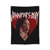 Jennifer's Body Horror Movie Poster Art Blankets  Flannel Awesome Soft Throw Blanket for Home Decoration