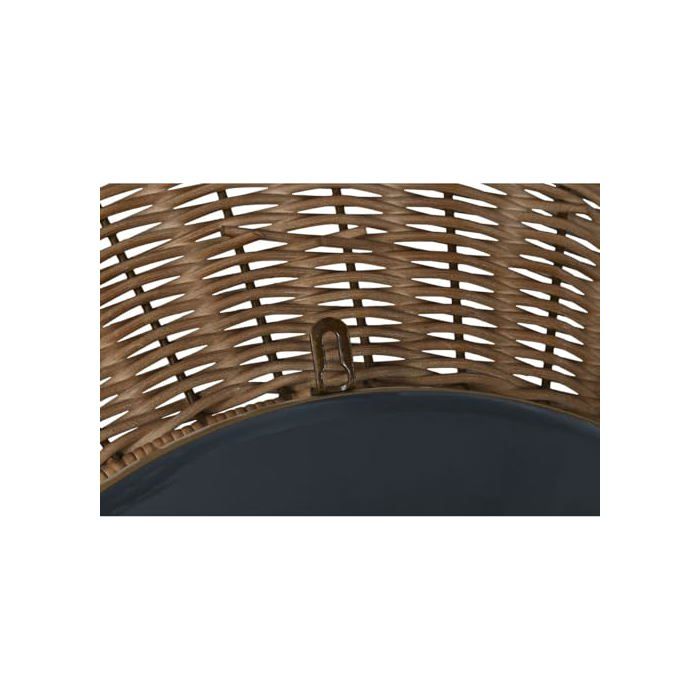 Miroir mural soleil - Home ESPRIT - 102x13,5x102 cm - Multicolore - Montage mural - Forme soleil