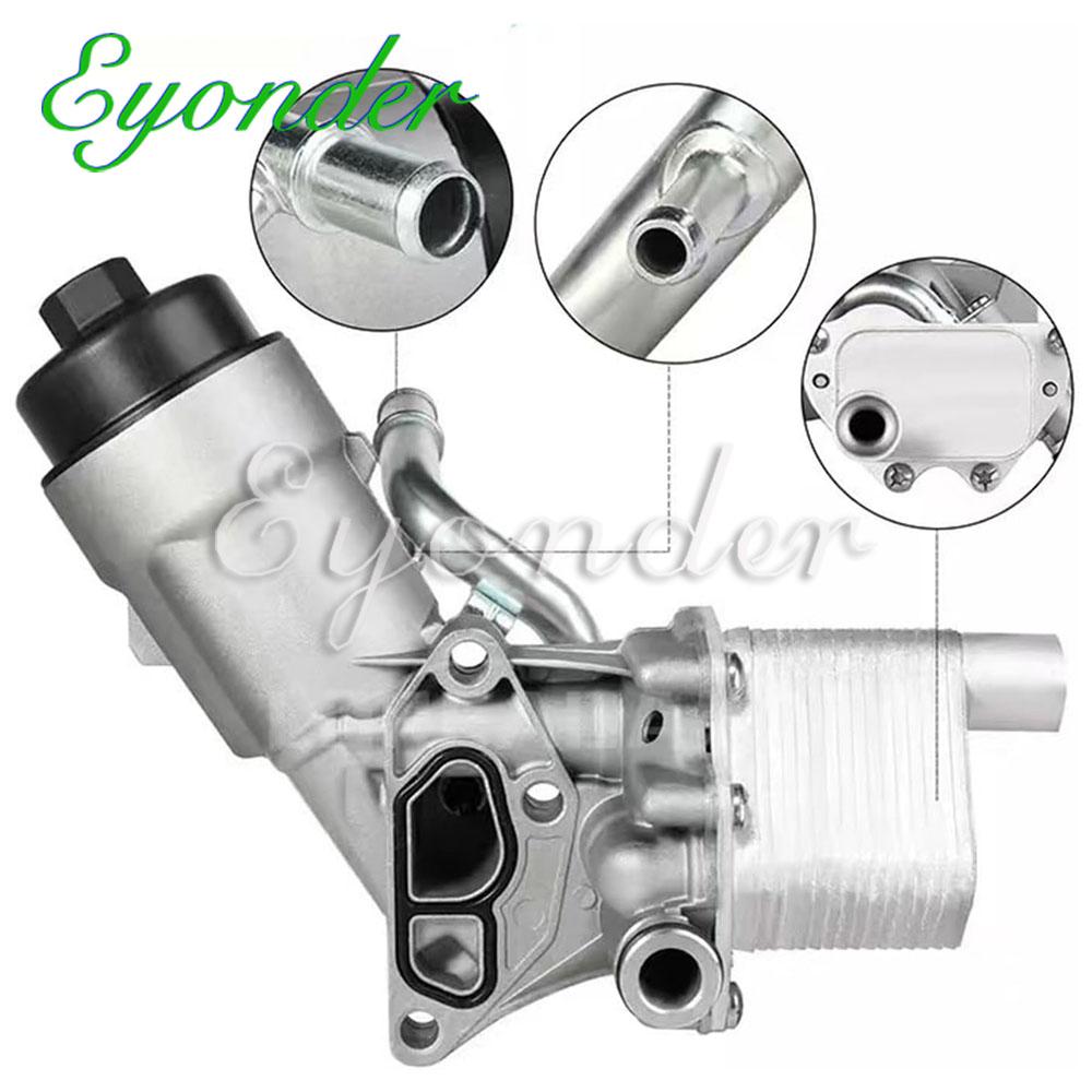 Engine Oil Filter Base Housing Assembly For OPEL ADAM ASTRA J CASCADA CORSA MERIVA INSIGNIA Chevrolet AVEO 0650039 55566784