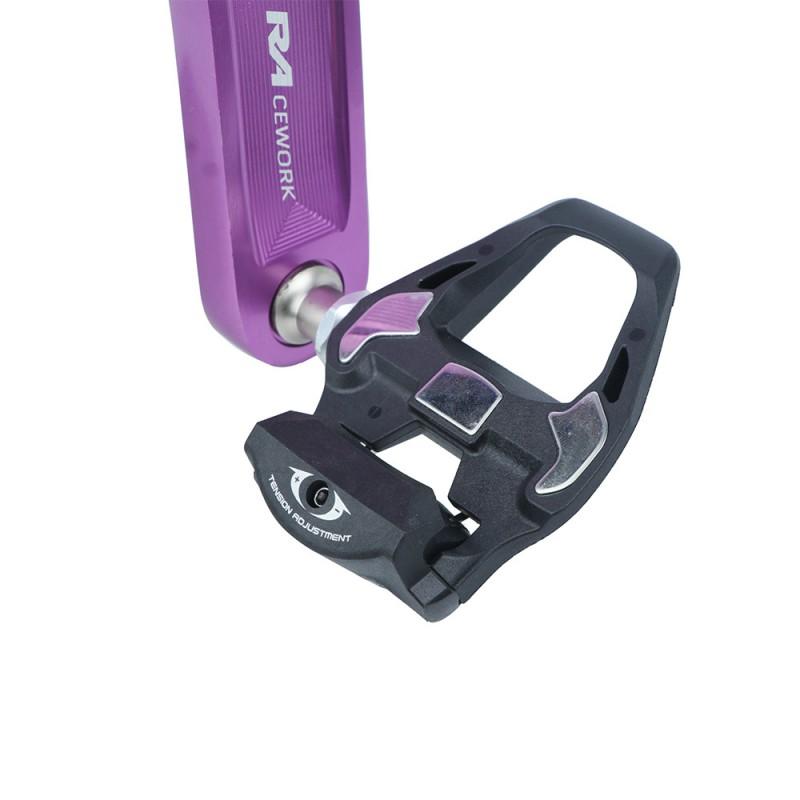 Ultra-Lightweight Nylon SPD Clipless Pedals With Bearings Road Bikes Black R8000 Aluminum