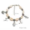 Vintage Ankle Bracelets For Women Silver Color Shells Conch Charm Boho Chain On Leg Barefoot Jewelry