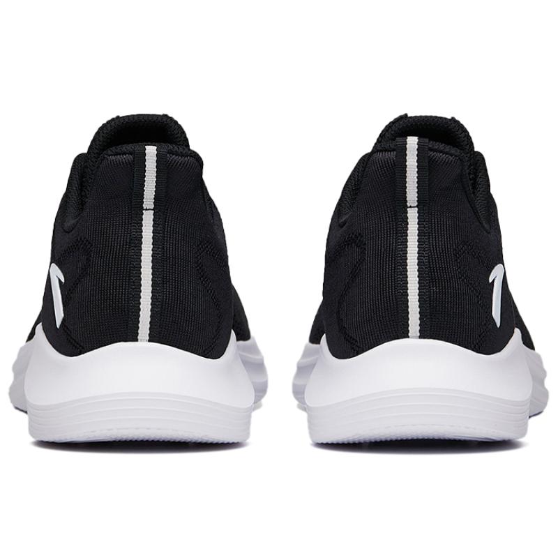Anta Cushioning Breathable Wear-Resistant Slip-Resistant Low-Top Running Shoes Men's Black Sneakers 112125570S-1