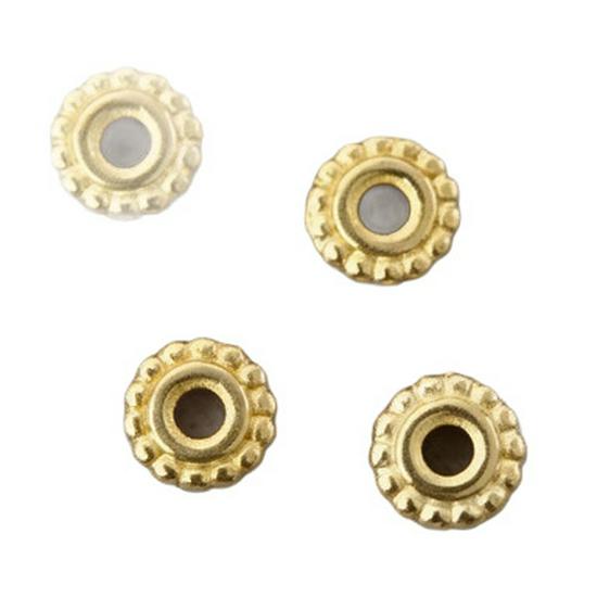 S925 Sterling Silver Flower Base DIY Jewelry Connectors: Handmade Bracelet/Necklace Spacers & End Caps