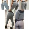 Womens High Waist Push Up Yoga Pants Ruched Leggings Breathable Stretchy Workout Tights