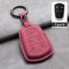 New Sheepskin Car Remote Key Cover Case Shell For Cadillac ATS-L XTS XT5 CTS CT6 ATS 28T SRX Escalade 2015 Styling Accessories